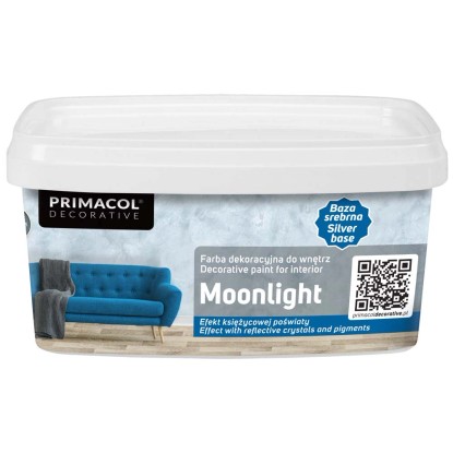 Primacol Farba dekoracyjna Moonlight srebrna 1 l