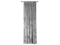 Zasłona FROSTY na taśmie 140 cm x 260 cm srebrna Zasłona FROSTY na taśmie 140 cm x 260 cm srebrna
