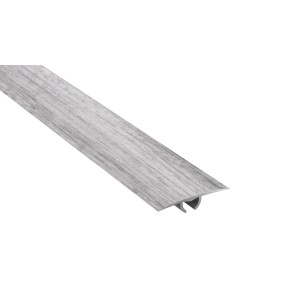 Szara listwa przejściowa t.b.t. do podłóg.