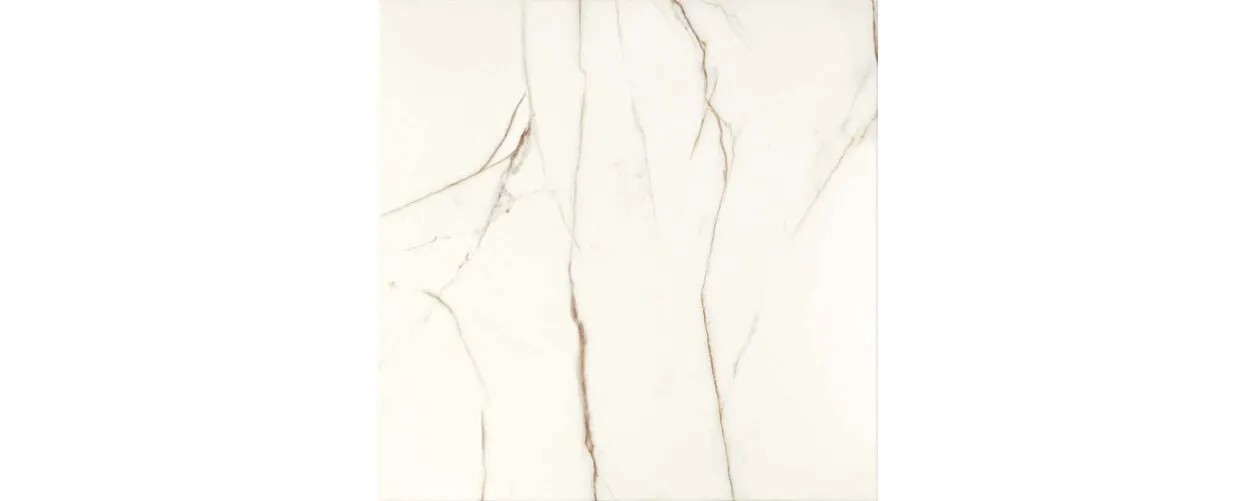 Gres szkliwiony Floris white 59,8 x 59,8 cm