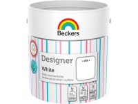 Farba Beckers Designer White mat biała 5 l