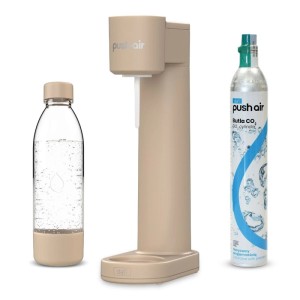 Dafi Saturator do wody PushAir cappuccino + nabój CO2 + butelka 0,7 L