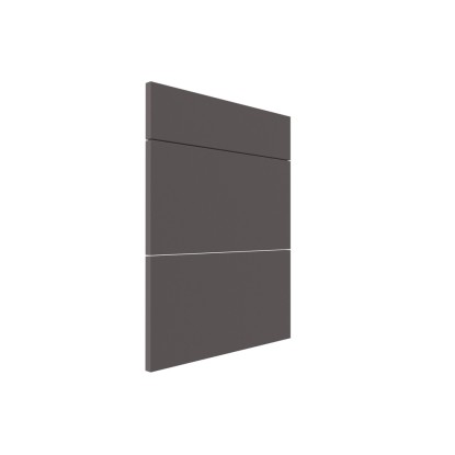 Front Roma do szuflad 1 x 14 cm+2 x 28 cm grafit mat