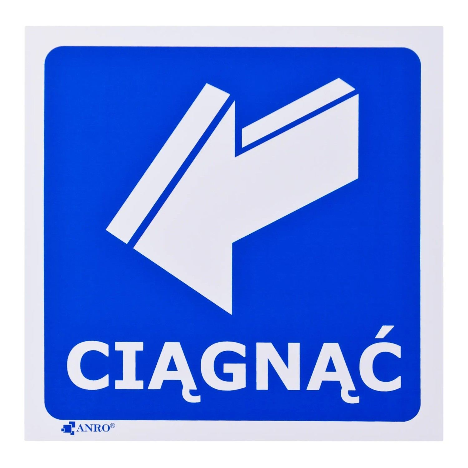 Znak ciągnąć