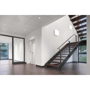 Struhm Plafoniera zewnętrzna FILIP LED D 24W 4000K 1700lm IP54 21,5x21,5cm biała