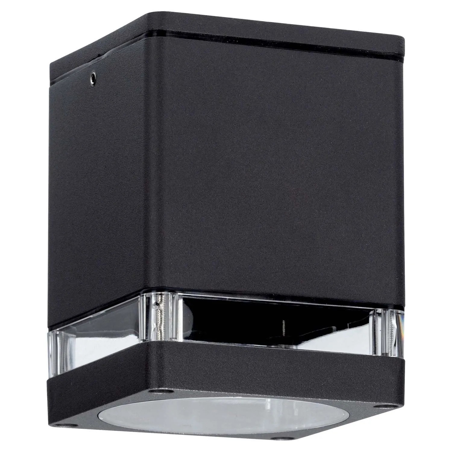 Goldlux Lampa zewnętrzna TROMSO 1xGU10 max. 10W IP54 kwadratowa czarna