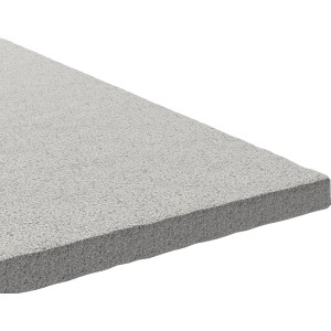Szara płyta tarasowa/chodnikowa o lekko szorstkiej powierzchni.