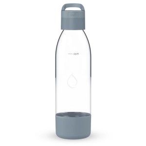 Dafi Butelka do saturatora PushAir stalowa z uchwytem - 0,7 l