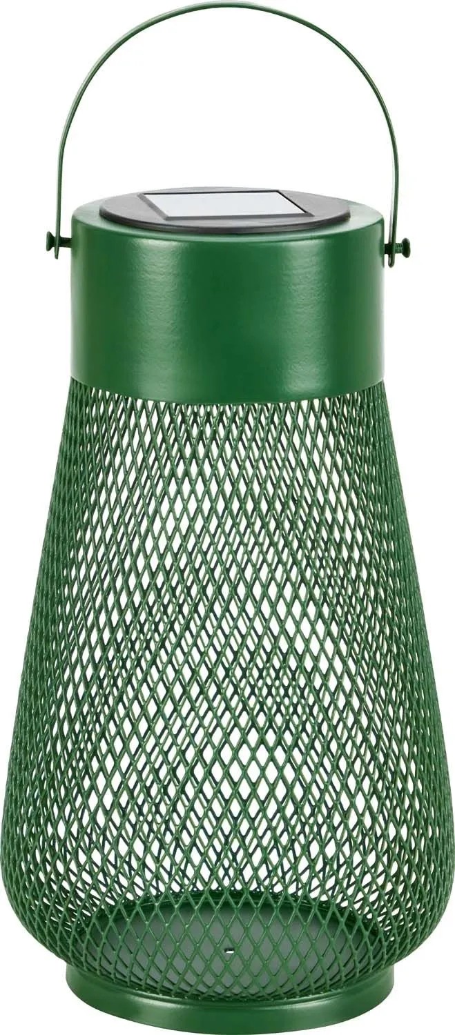 Latarenka solarna LED FIESOLE IP44 śr. 15 cm zielona