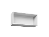 Korpus górny okapowy 80 cm biały mat