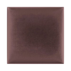 Kwadratowy, brązowy panel ścienny t.b.t. do dekoracji ścian.