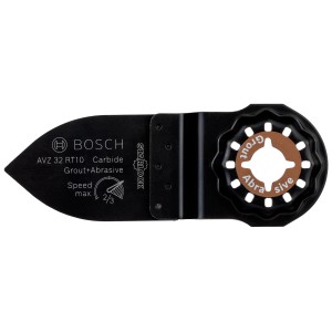 Palec szlifierski Bosch AVZ 32 RT10 do narzędzi wielofunkcyjnych, 32 mm, do szlifowania drewna.