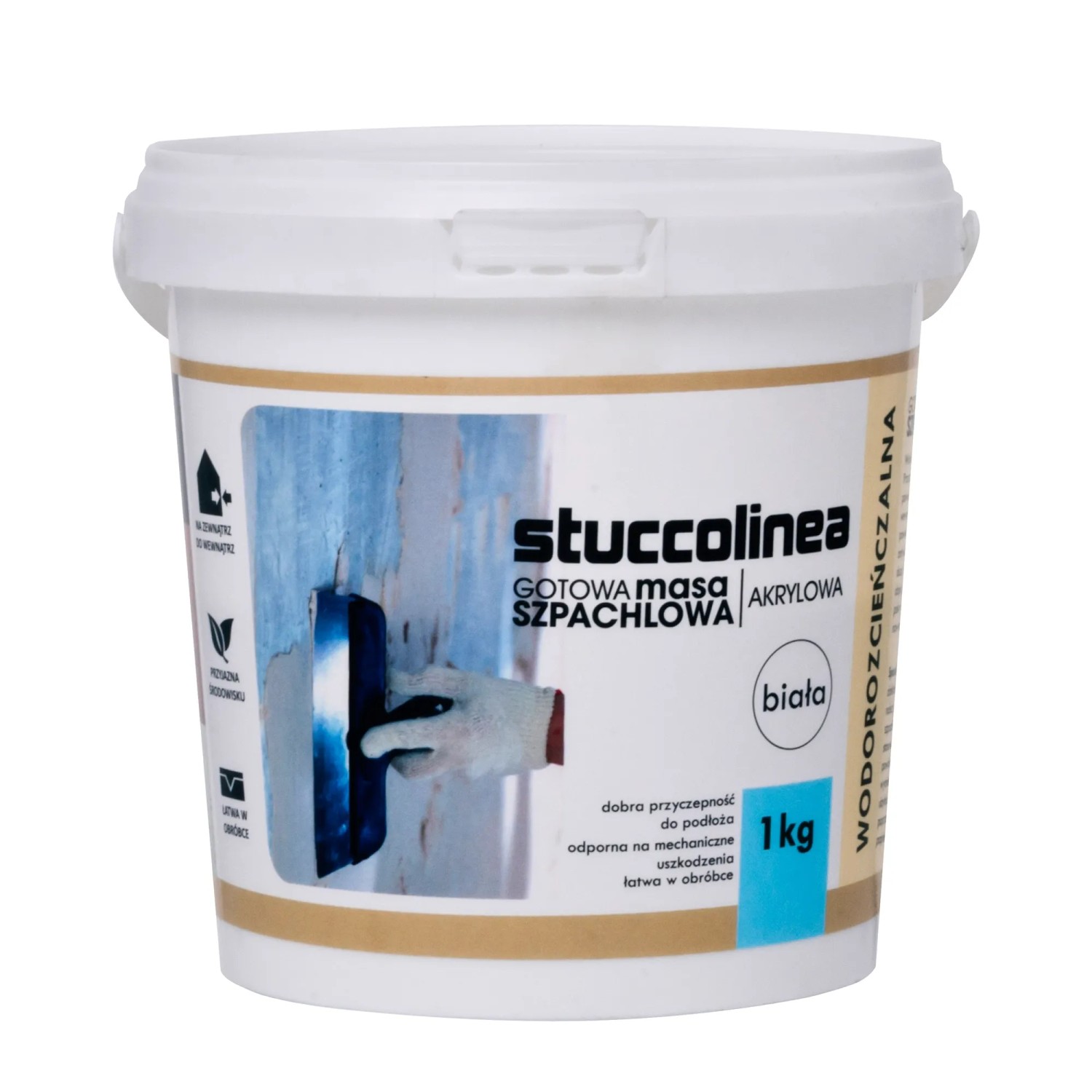 Szpachlówka akrylowa budowlana Stuccolinea 1 kg