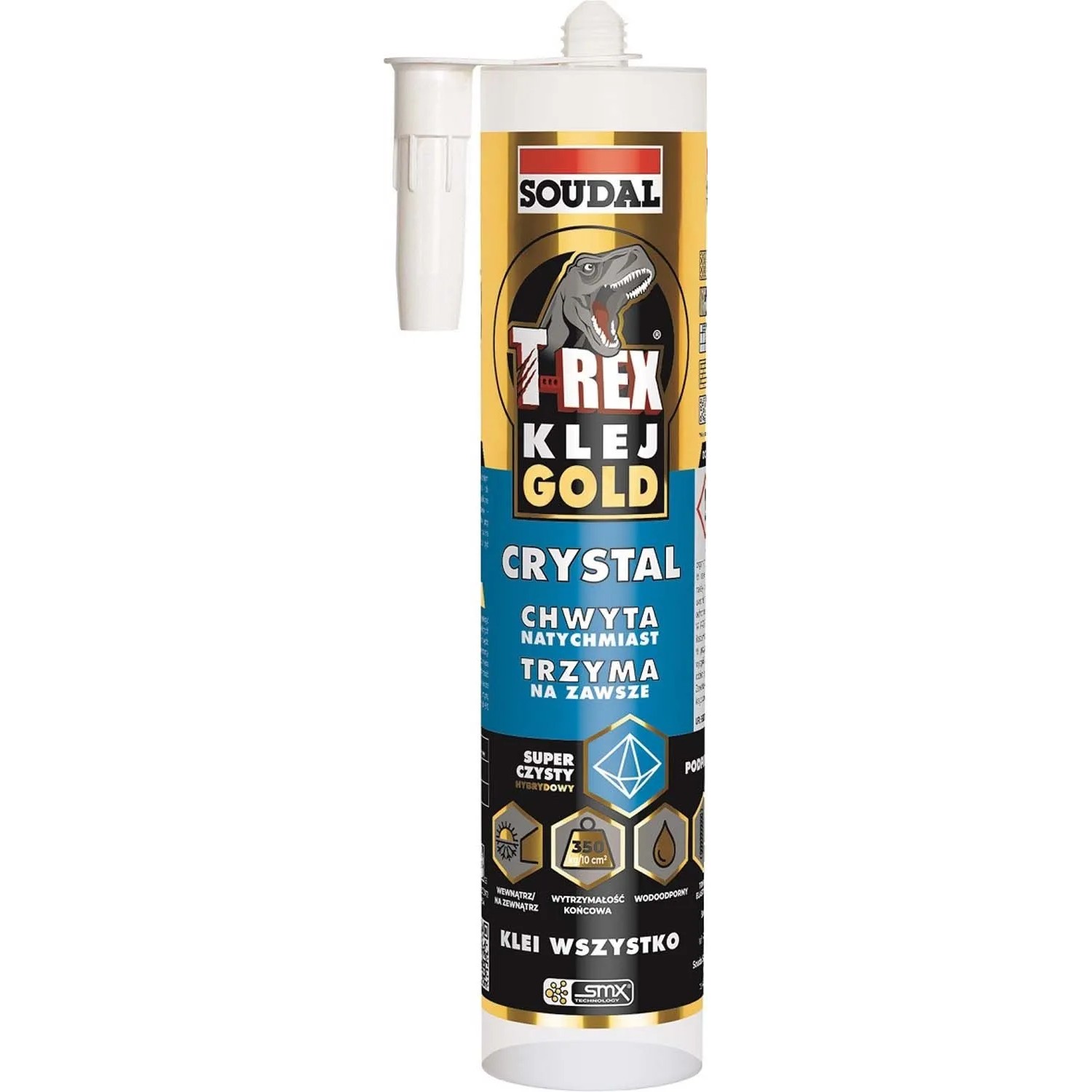 T-REX GOLD CRYSTAL Klej hybrydowy 290ml