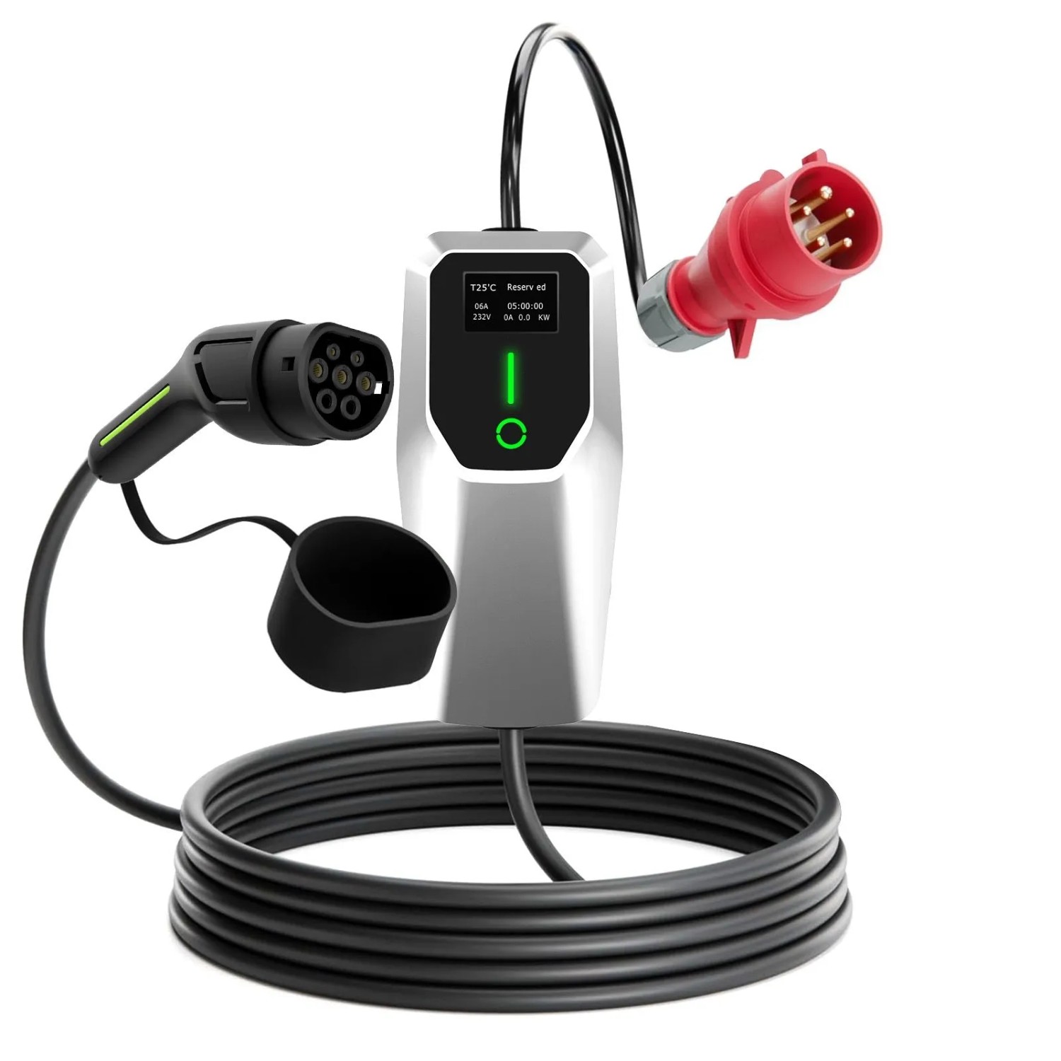 Junsun Typ 2 Kabel Ładujący 11 kW EV Ładowarka