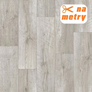 Jasna podłoga PCV imitująca drewno, sprzedawana na metry.