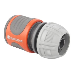 Złączka do węża Gardena, pomarańczowo-szara.