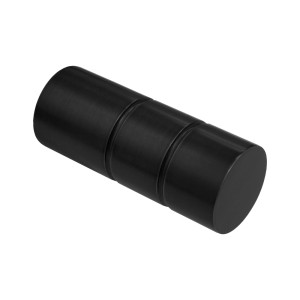 Czarna końcówka do karnisza.