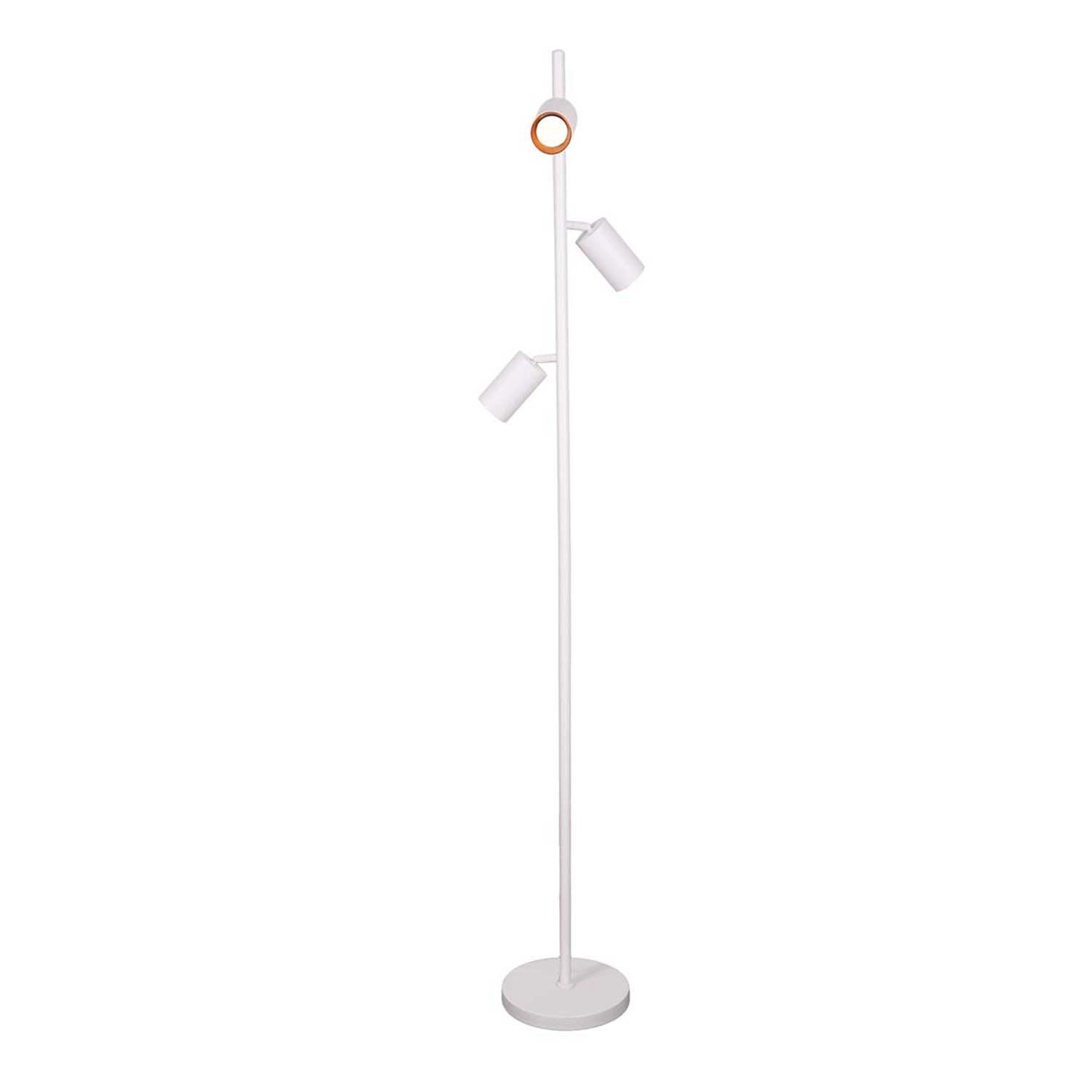 Goldlux Lampka podłogowa MARIBEL 3xGU10 12W biało-złota