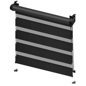 Gardinia Roleta MINI ZEBRA Black 729 53 x 150 cm czarna