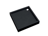 Schedpol Brodzik kwadratowy Mittel 90 czarny struktura 90x90x16 Schedpol Brodzik kwadratowy Mittel 90 czarny struktura 90x90x16