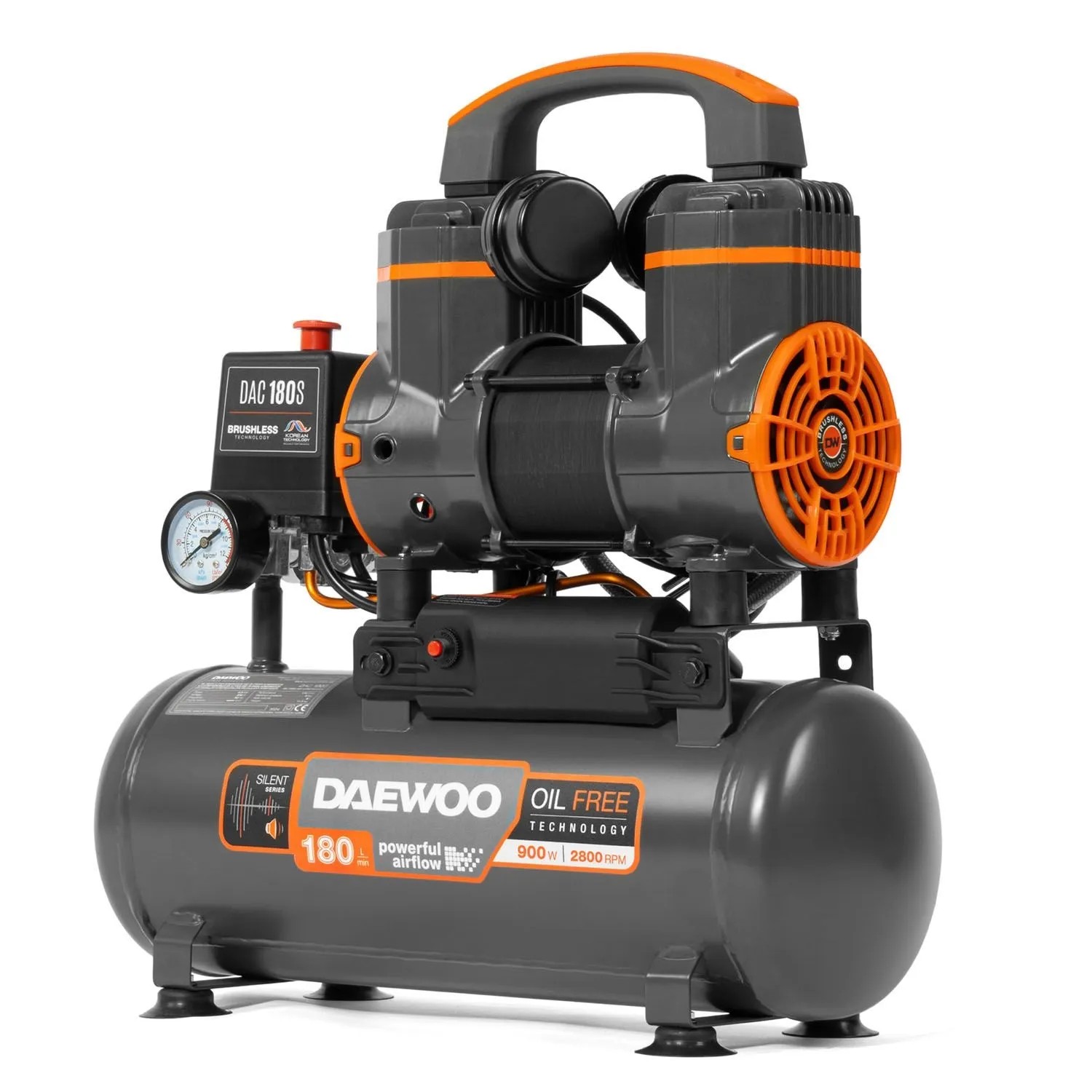 DAEWOO Kompresor powietrza DAC 180S 8L 8 bar