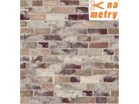 Tapeta CERAMICS TISA winylowa na flizelinie czerwona