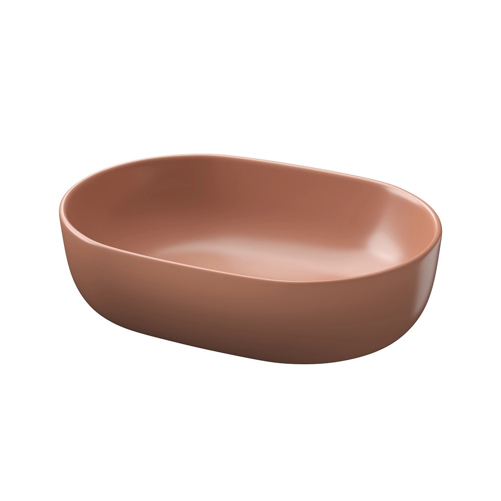 Cersanit Umywalka Moduo 50 nablatowa ceramiczna ceglana kupuj w OBI