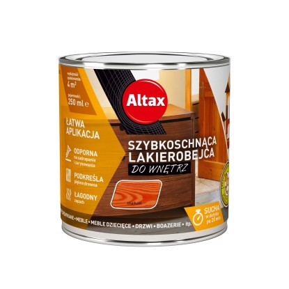 Altax Lakierobejca szybkoschnąca mahoń 250 ml