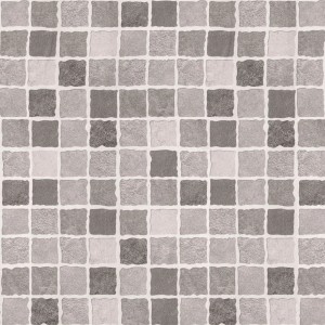 t.b.t. Folia: Samoprzylepna folia z wzorem mozaiki w odcieniach szarości i beżu.