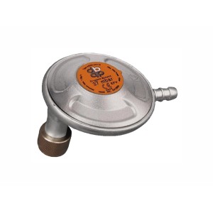 Reduktor ciśnienia do kuchenek kempingowych, 37 mbar, do propanu/butanu.