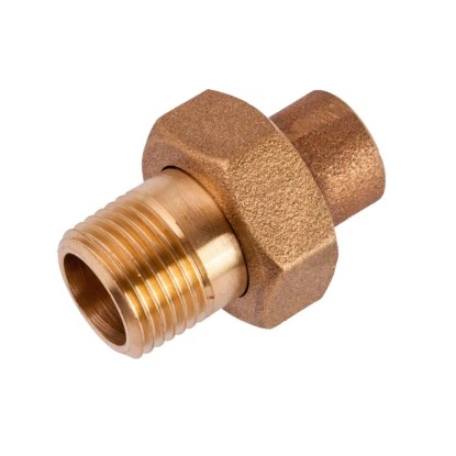 Śrubunek wkrętny mosiężny LW/GZ 15 mm x 1/2"