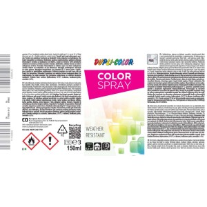 Dupli-Color Lakier dekoracyjny ColorSpray czarny 150 ml