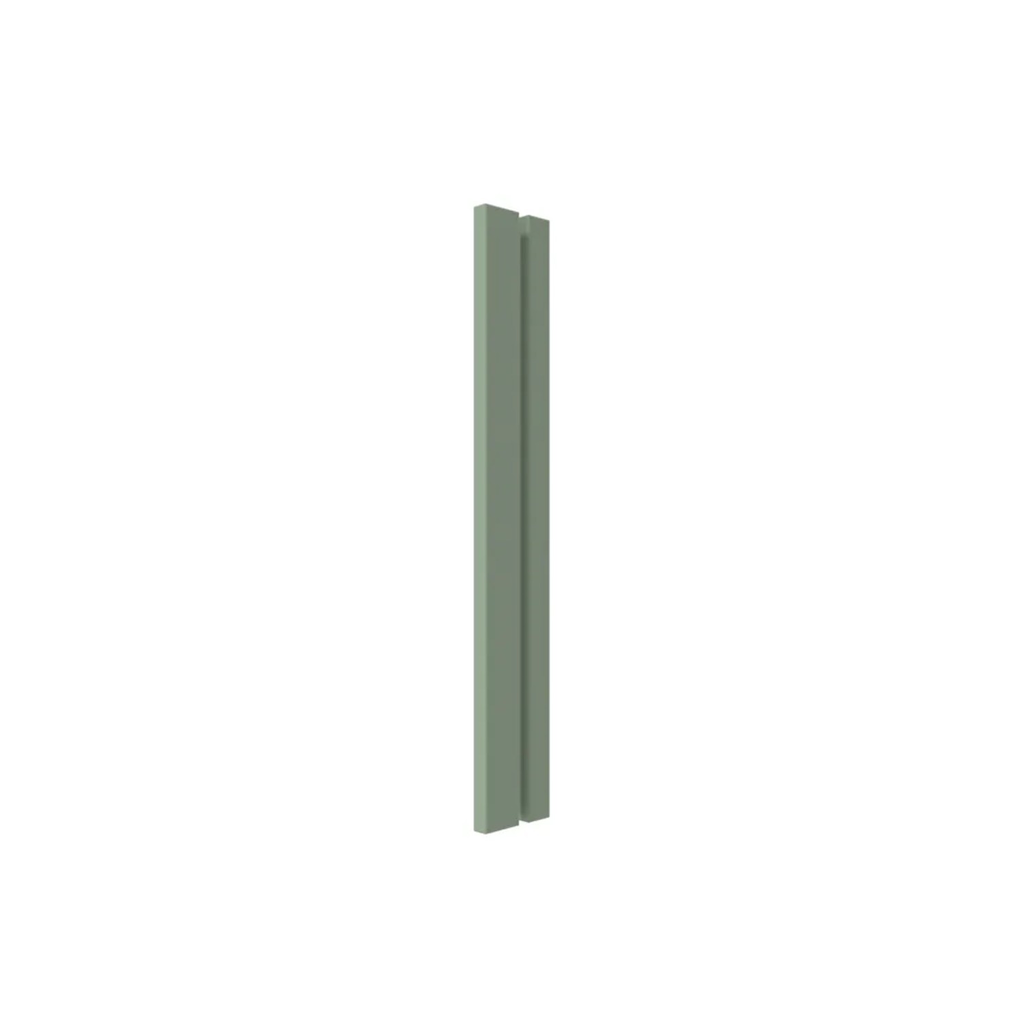 Zaślepka korpusu górnego Salerno 71 x 5 + 71 x 3  cm oliwka mat