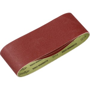 Pas szlifierski LUX Classic, 100x610 mm, ziarno K120, do szlifierek taśmowych. Idealny do drewna i metalu.