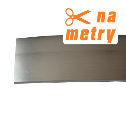 Gardinia Osłona PVC do szyny sufitowej inox 5 cm