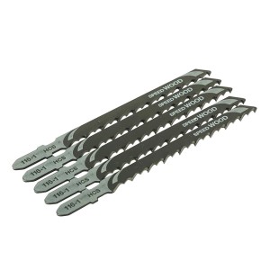 Zestaw 5 brzeszczotów do wyrzynarki do drewna, pasujące do wyrzynarek. SPEED WOOD