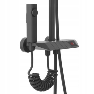 Granitan Kolumna prysznicowa z termostatem Wave gun grey