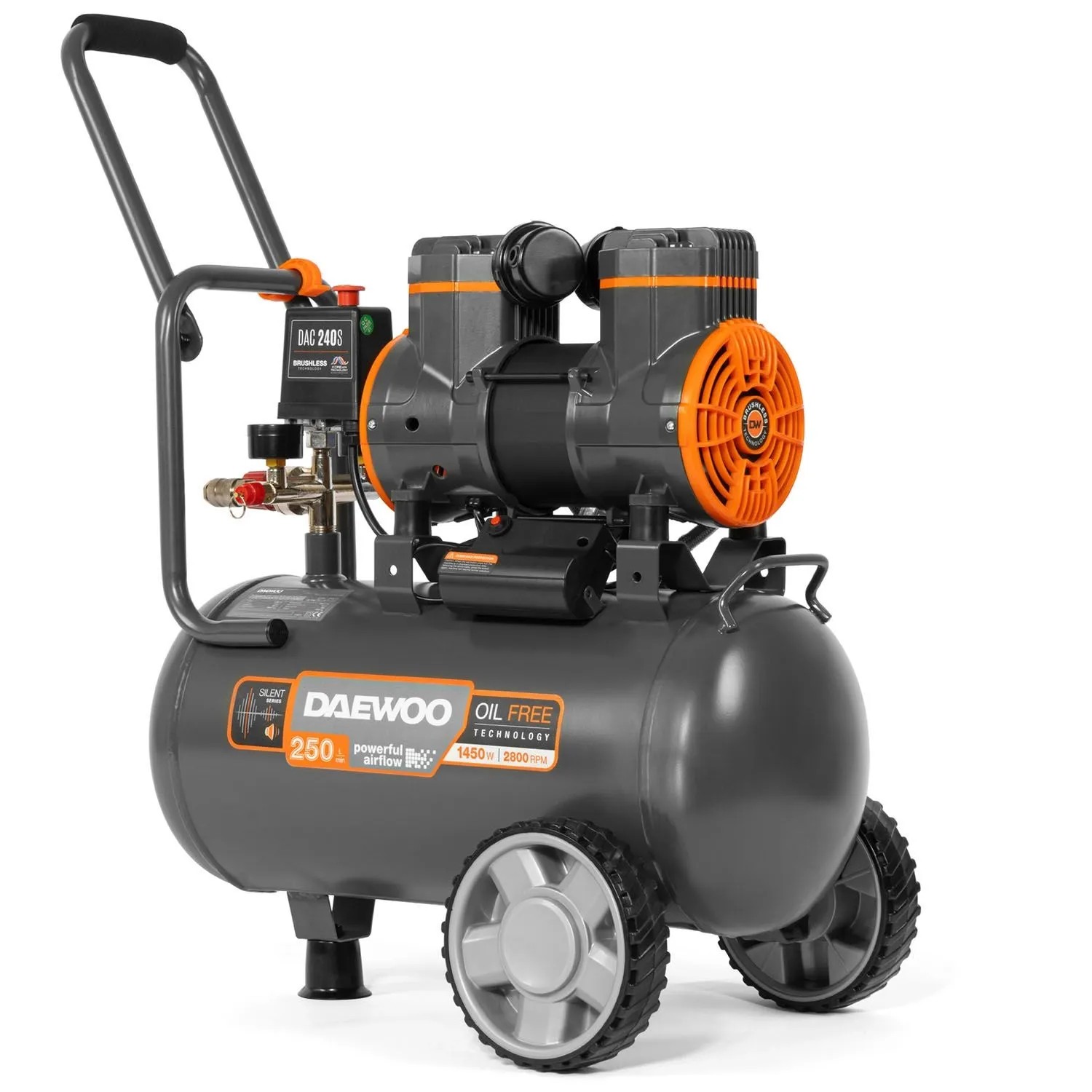 DAEWOO Kompresor powietrza DAC 240S 24L 8 bar