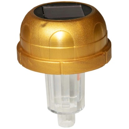 Kaptur solarny do znicza złoty - śr. 72 mm