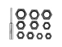 Neo Tools Nasadki na uszkodzone nakrętki - 11 szt. Neo Tools Nasadki na uszkodzone nakrętki - 11 szt.