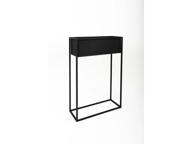 Kwietnik marsylia l black 23 x 23 x 90 cm kupuj w obi