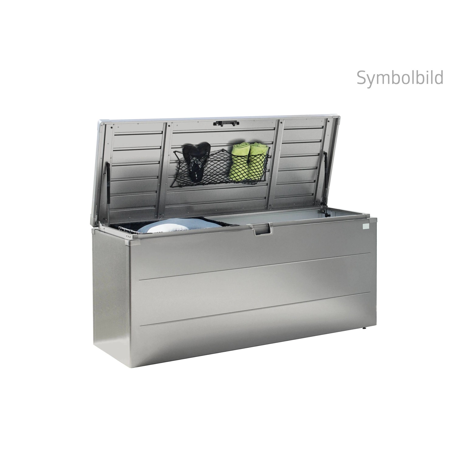 Biohort Stylebox 140 Kwarc szary metalik 140 cm x 60 cm x 71 cm