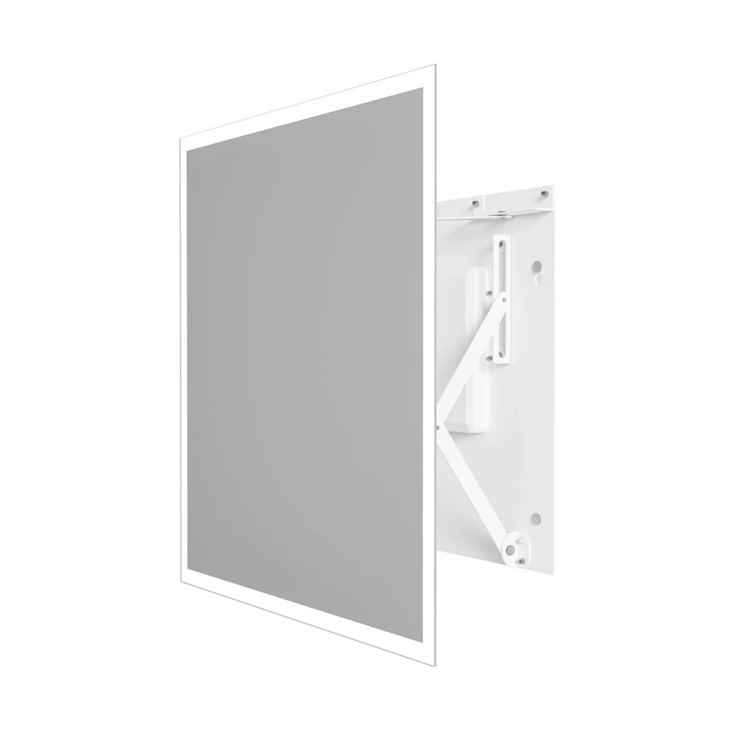 Lustro LED Style Białe 60x60cm
