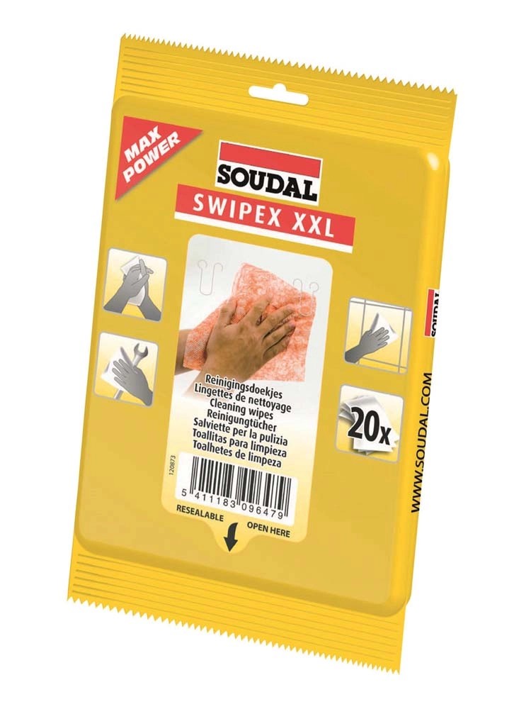 Soudal Ściereczki czyszczące SWIPEX XXL 20 sztuk kupuj w OBI