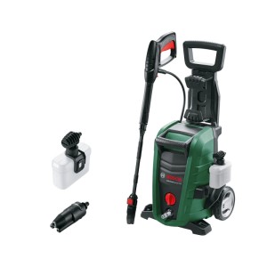 Myjka ciśnieniowa Bosch Universal Aquatak 125 zielono-czarna z lancą, dyszą do detergentu i zestawem Home & Car.