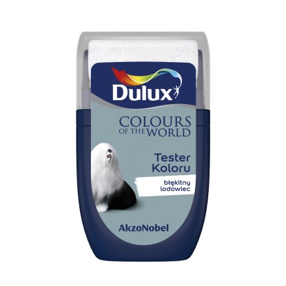 Tester farby Dulux Kolory Świata błękitny lodowiec 30 ml