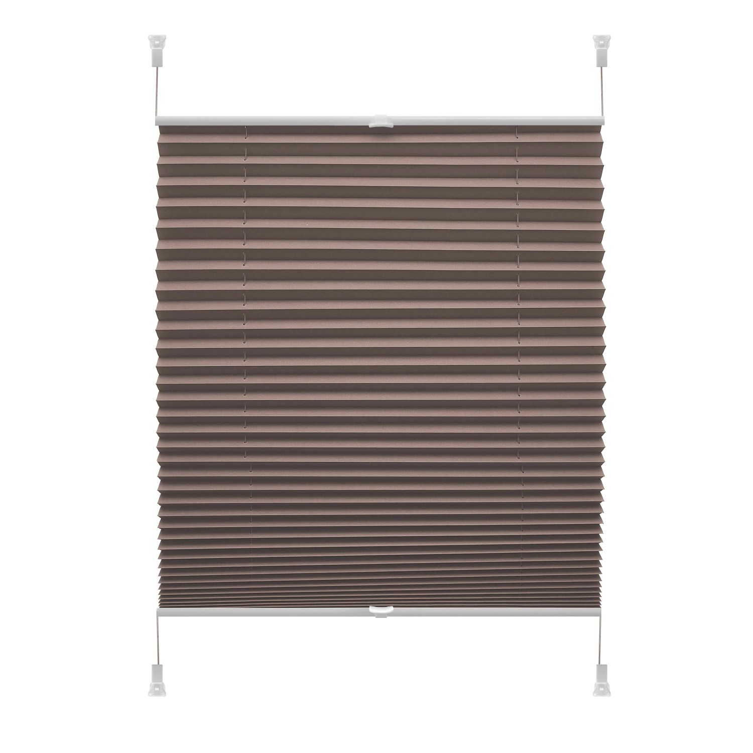 Roleta plisowana VERONA mocca 50 cm x 150 cm