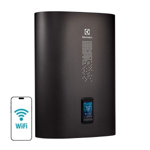 Electrolux Elektryczny podgrzewacz wody 30l akumulacyjny WIFI, czarny