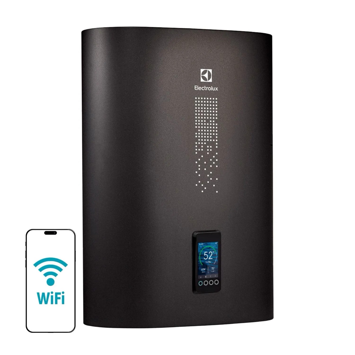 Electrolux Elektryczny podgrzewacz wody 30l akumulacyjny WIFI, czarny